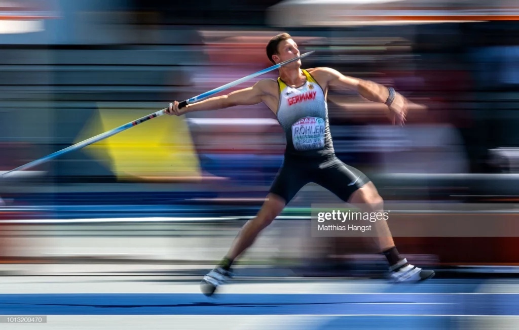 Javelin throw male